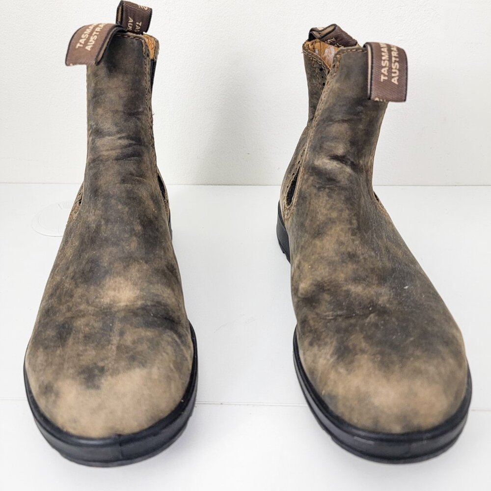 Blundstone 1351 Chelsea Boots Rust Brown US Women's 9.5 - Picture 2 of 7